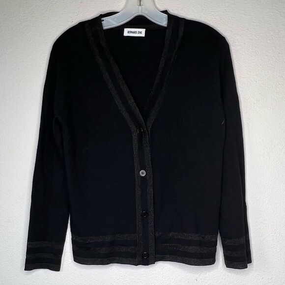 Bernard Zins Cashmere Blend Cardigan‎ Sweater - Picture 4 of 7